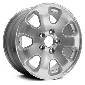 Replace® - 7 I-Spoke Machined and Silver 16x6.5 Alloy Factory Wheel - Remanufactured
