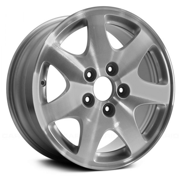 Replace® - 16 x 7 7 I-Spoke Machined and Silver Alloy Factory Wheel (Remanufactured)