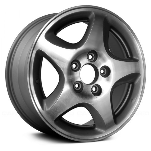 Replace® - 16 x 6.5 5-Spoke Medium Gray Alloy Factory Wheel (Remanufactured)