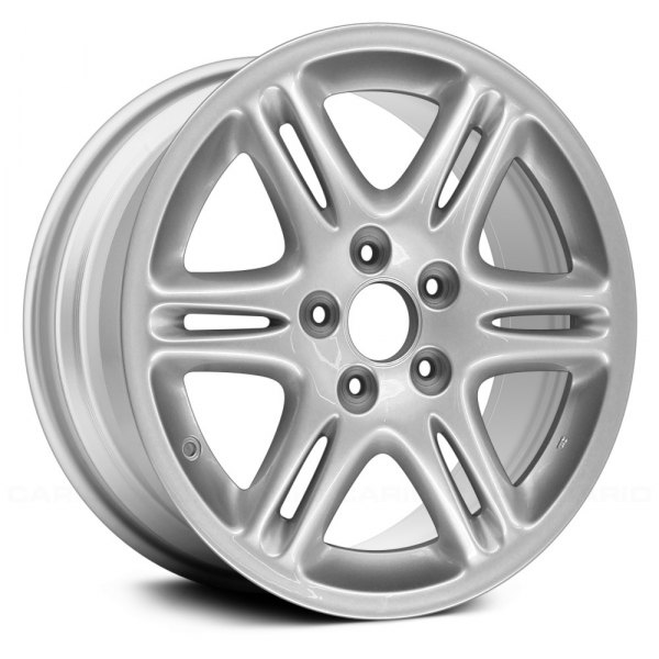Replace® - 17 x 7 6 Double I-Spoke Silver Alloy Factory Wheel (Remanufactured)