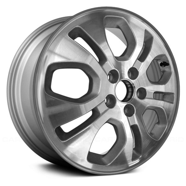 Replace® - 17 x 6.5 10-Slot Silver Alloy Factory Wheel (Remanufactured)