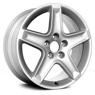 Replace® - 5-Spoke Silver 17x8 Alloy Factory Wheel - Remanufactured