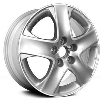 Replace® - 5-Spoke Silver 17x8 Alloy Factory Wheel - Remanufactured