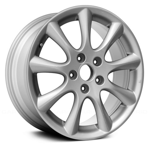 Replace® ALYHR016U20 - 9 I-Spoke Silver 17x7 Alloy Factory Wheel ...