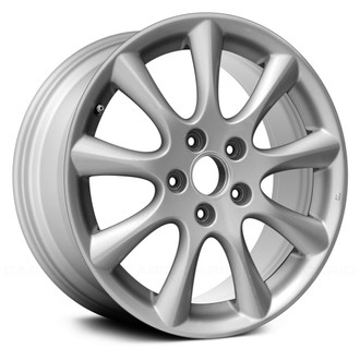 Replace® - 9 I-Spoke Silver 17x7 Alloy Factory Wheel - Remanufactured