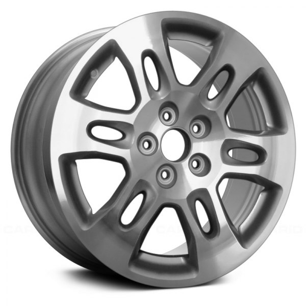 Replace® - 18 x 8 6-Spoke Machined and Light Silver Alloy Factory Wheel (Remanufactured)