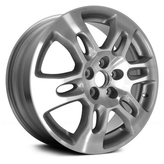 Replace® - 6-Spoke Machined and Light Silver 18x8 Alloy Factory Wheel - Replica
