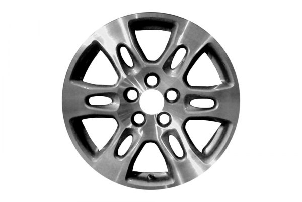 Replace® - 18 x 8 6-Spoke Machined with Gray Vents Alloy Factory Wheel (Factory Take Off)