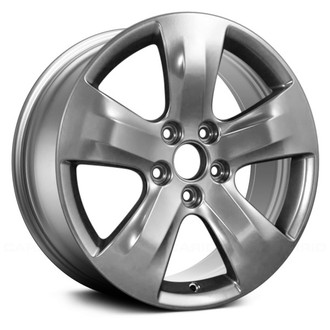 Replace® - 5-Spoke Hyper Silver 18x8 Alloy Factory Wheel - Remanufactured