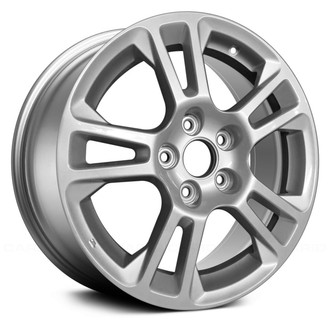 Replace® - Double 5-Spoke Silver 17x8 Alloy Factory Wheel - Remanufactured