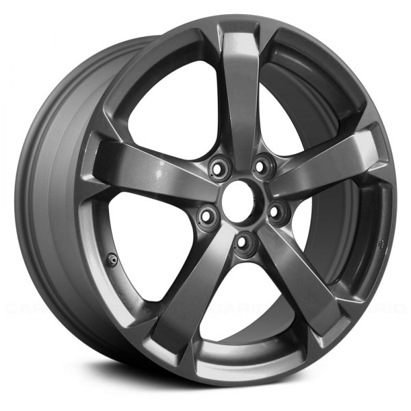 Replace® - 18 x 8 5-Spoke Medium Gray Alloy Factory Wheel (Remanufactured)