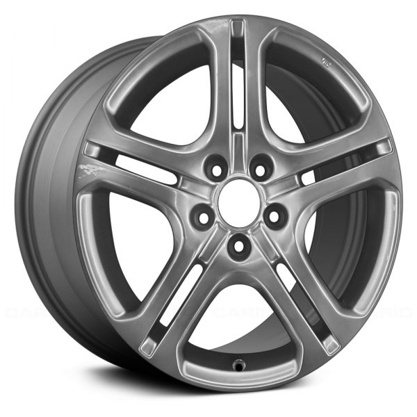 Replace® - 18 x 8.5 Double 5-Spoke Medium Gray Alloy Factory Wheel (Remanufactured)