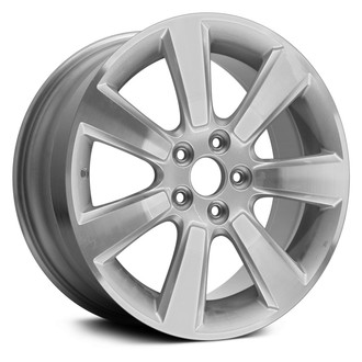 Replace® - 7 I-Spoke Machined and Silver Metallic 19x8.5 Alloy Factory Wheel - Remanufactured