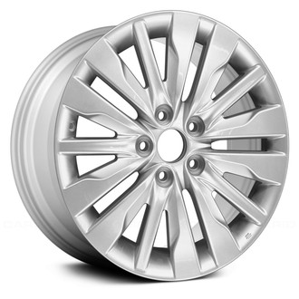 Replace® - 5 W-Spoke Silver 18x8 Alloy Factory Wheel - Remanufactured