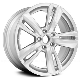 Replace® - Double 5-Spoke Silver Metallic 18x7.5 Alloy Factory Wheel - Remanufactured