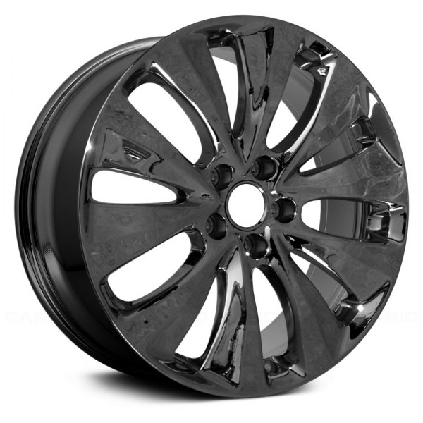 Replace® - 19 x 8 5 V-Spoke Dark PVD Chrome Alloy Factory Wheel (Remanufactured)
