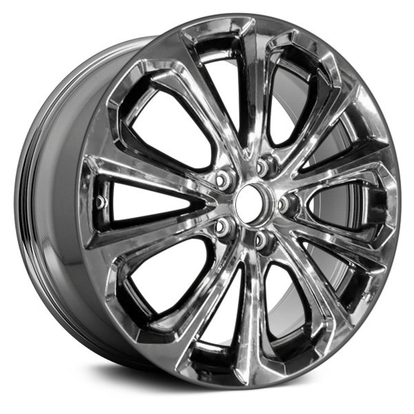 Replace® - 19 x 8 5 V-Spoke PVD Bright OEM Alloy Factory Wheel (Remanufactured)