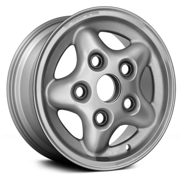 Replace® - 16 x 7 5-Spoke Silver Full Face Alloy Factory Wheel (Remanufactured)