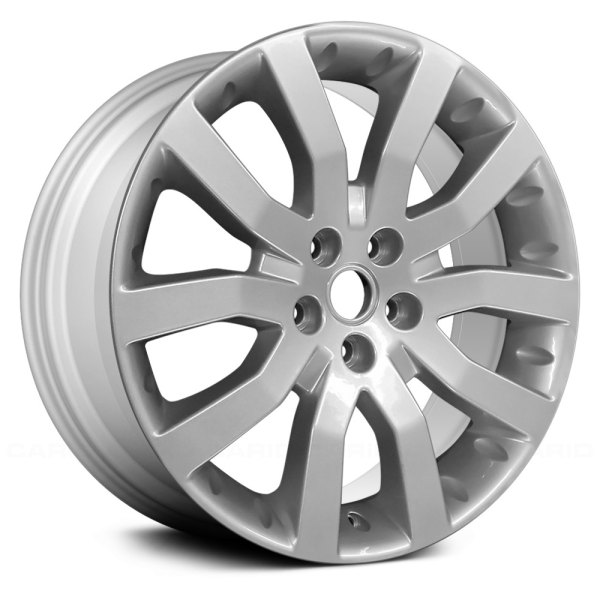 Replace® - 20 x 9.5 5 V-Spoke Silver Alloy Factory Wheel (Remanufactured)