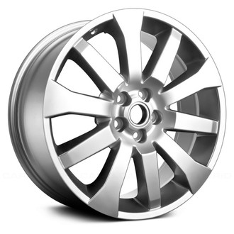 Replace® - 10 Alternating-Spoke Hyper Silver 19x8 Alloy Factory Wheel - Remanufactured