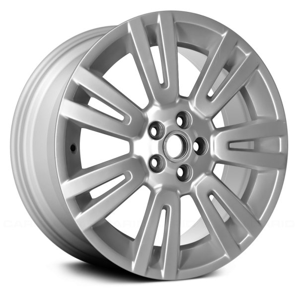Replace® - 19 x 8 7 V-Spoke Sparkle Silver Alloy Factory Wheel (Remanufactured)