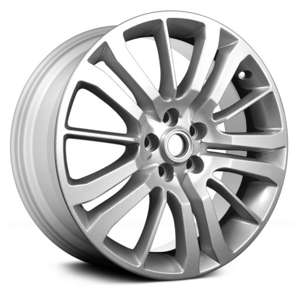 Replace® - 20 x 9.5 5 W-Spoke Sparkle Silver Full Face Alloy Factory Wheel (Remanufactured)