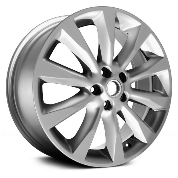 Replace® - 20 x 9.5 10 I-Spoke Light Hyper Silver Alloy Factory Wheel (Remanufactured)