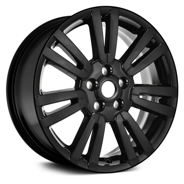 Replace® - 19 x 8 7 V-Spoke Black Alloy Factory Wheel (Remanufactured)