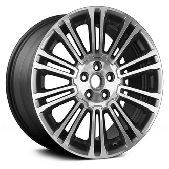 Replace® - 10 Double I-Spoke Machined and Charcoal Silver 19x8 Alloy Factory Wheel - Remanufactured