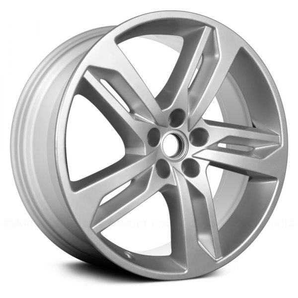 Replace® - 20 x 9.5 5 Double Spiral-Spoke Silver Alloy Factory Wheel (Remanufactured)