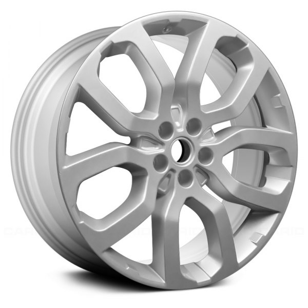 Replace® - 22 x 9.5 5 V-Spoke Silver Alloy Factory Wheel (Remanufactured)