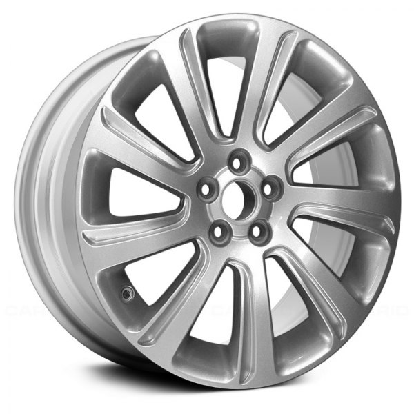 Replace® - 18 x 8 9 Spiral-Spoke Silver Alloy Factory Wheel (Remanufactured)