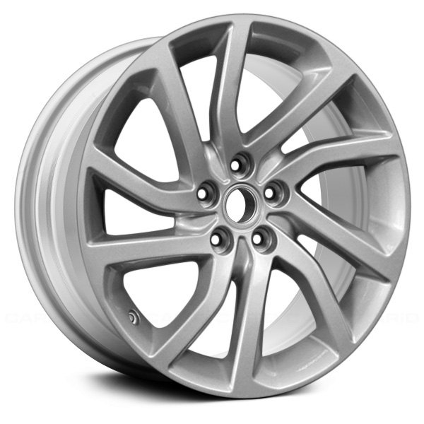 Replace® - 18 x 8 5 Double Spiral-Spoke Sparkle Silver Alloy Factory Wheel (Remanufactured)