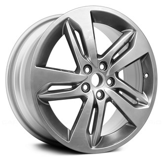 Replace® - 5 Double Spiral-Spoke Silver 19x8 Alloy Factory Wheel - Remanufactured