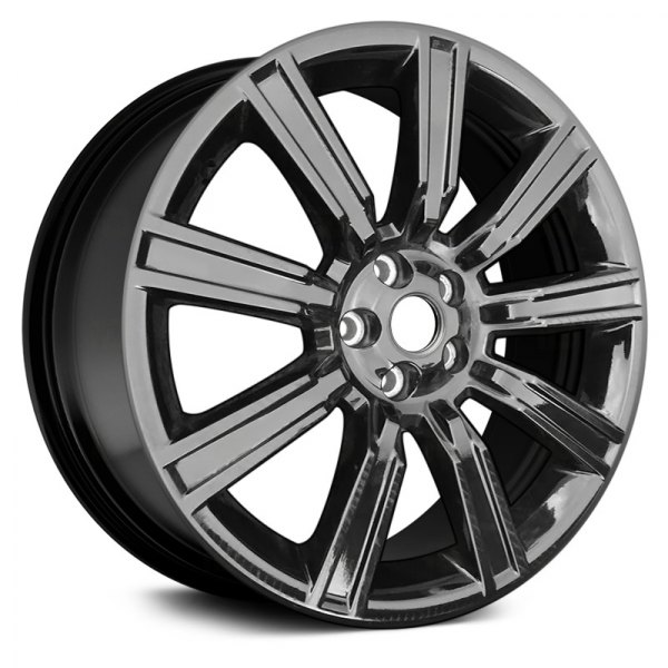 Replace® - 21 x 9.5 9 I-Spoke Black Alloy Factory Wheel (Remanufactured)