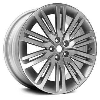 Replace® - 10 Double I-Spoke Bright Silver Metallic 21x9.5 Alloy Factory Wheel - Remanufactured