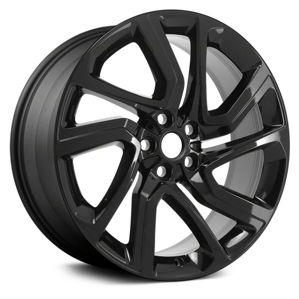 Replace® - 21 x 9.5 5 Double Spiral-Spoke Dark Charcoal Alloy Factory Wheel (Remanufactured)