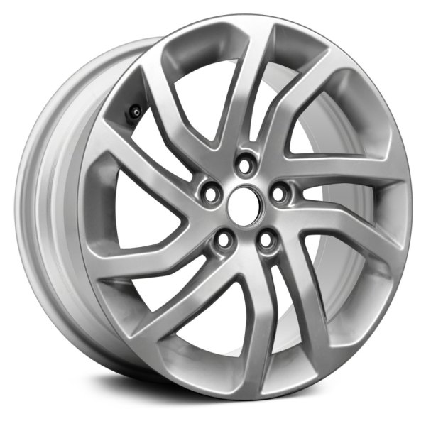 Replace® - 22 x 9.5 5 Double Spiral-Spoke Sparkle Silver Alloy Factory Wheel (Remanufactured)