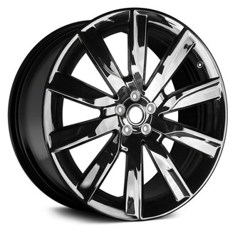 Replace® - 10 Turbine-Spoke Black 21x8.5 Alloy Factory Wheel - Remanufactured