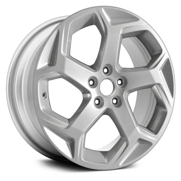 Replace® - 20 x 8.5 5 Spiral-Spoke Bright Sparkle Silver Metallic Alloy Factory Wheel (Remanufactured)