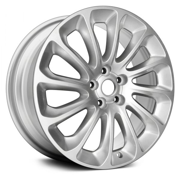 Replace® - 20 x 8.5 12 Spiral-Spoke Sparkle Silver Alloy Factory Wheel (Remanufactured)