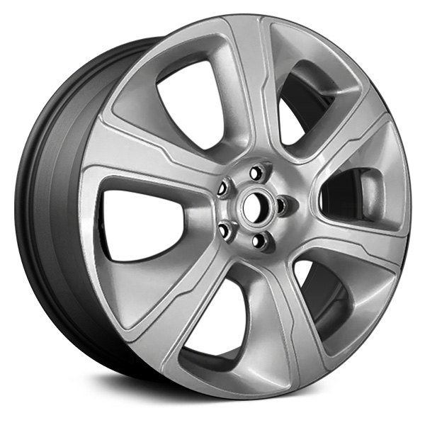 Replace® - 21 x 9.5 6 Turbine-Spoke Charcoal with Machined Accents Alloy Factory Wheel (Remanufactured)