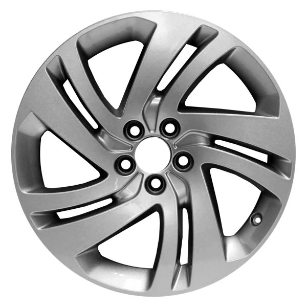 Replace® - 18 x 8 Double 5-Spoke Painted Sparkle Silver Alloy Factory Wheel (Remanufactured)