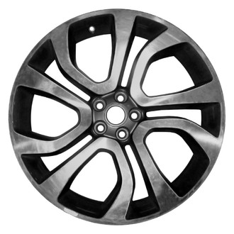 Replace® - 10 I-Spoke Machined Medium Charcoal Metallic 21x8 Alloy Factory Wheel - Remanufactured