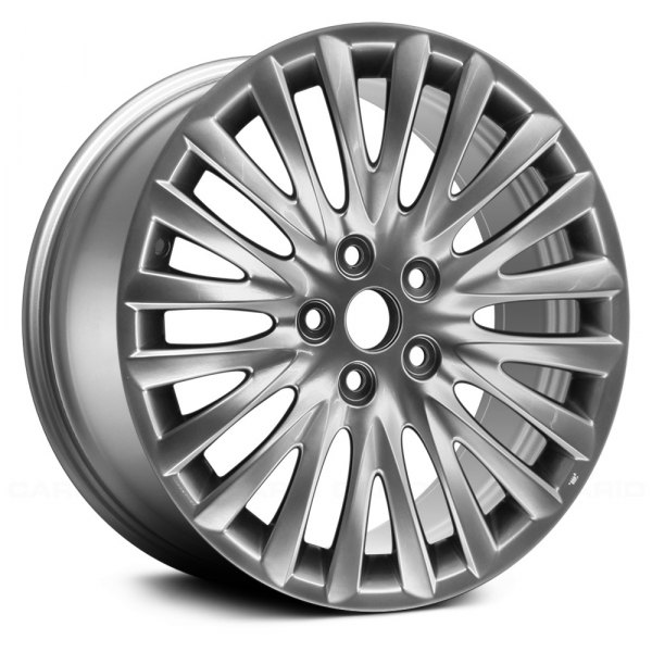 Replace® - 18 x 8 10 V-Spoke Hyper Silver Alloy Factory Wheel (Remanufactured)
