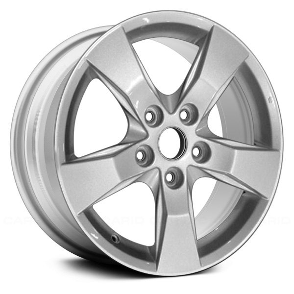 Replace® - 16 x 6 5-Spoke Silver Alloy Factory Wheel (Remanufactured)