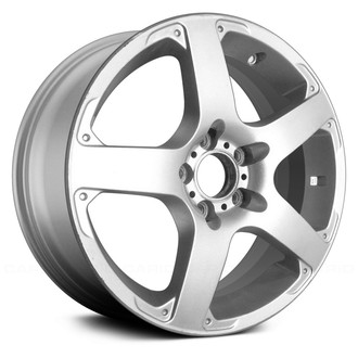 Replace® - 5-Spoke Silver 17x7 Alloy Factory Wheel - Remanufactured