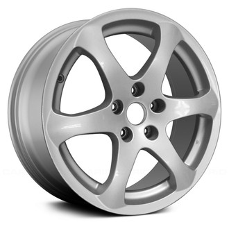 Replace® - 6 I-Spoke Silver 17x8 Alloy Factory Wheel - Remanufactured