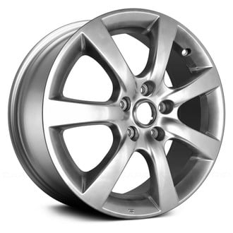 Replace® - 7 I-Spoke Hyper Silver 17x7 Alloy Factory Wheel - Remanufactured
