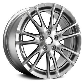 Replace® - 7 V-Spoke Hyper Silver 18x8.5 Alloy Factory Wheel - Remanufactured